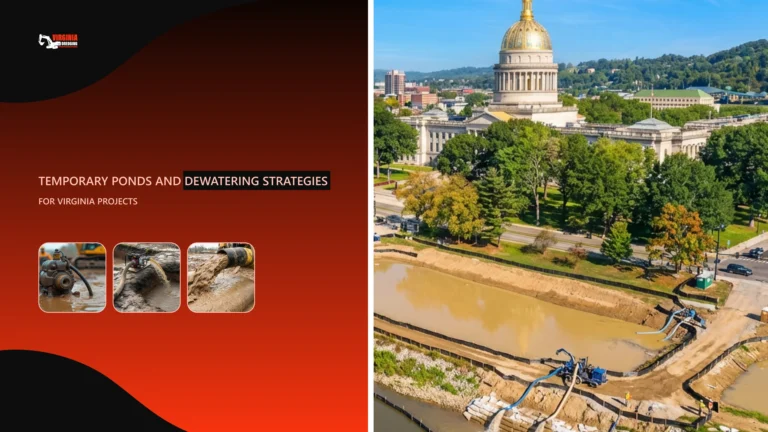 Temporary Ponds and Dewatering Strategies for Virginia Projects